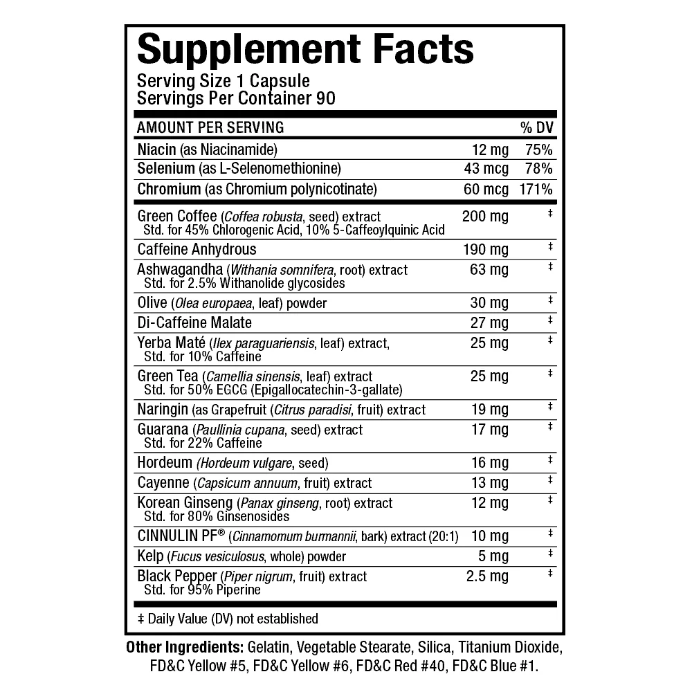 Allmax | Rapidcuts SHREDDED (90 caps) - Image 4
