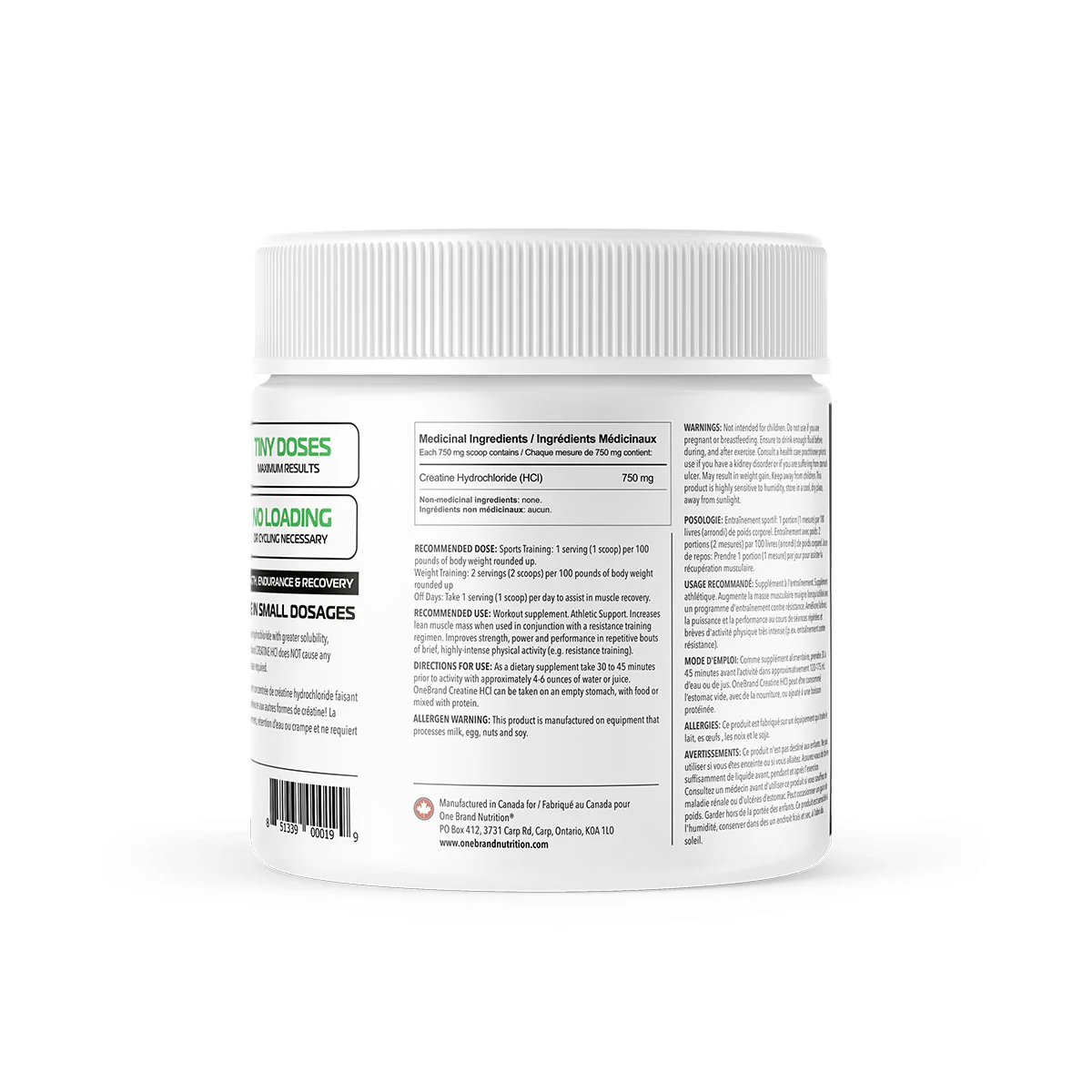 60% OFF 2nd | Creatine HCl Powder (2 x 200 Servings) - Image 3